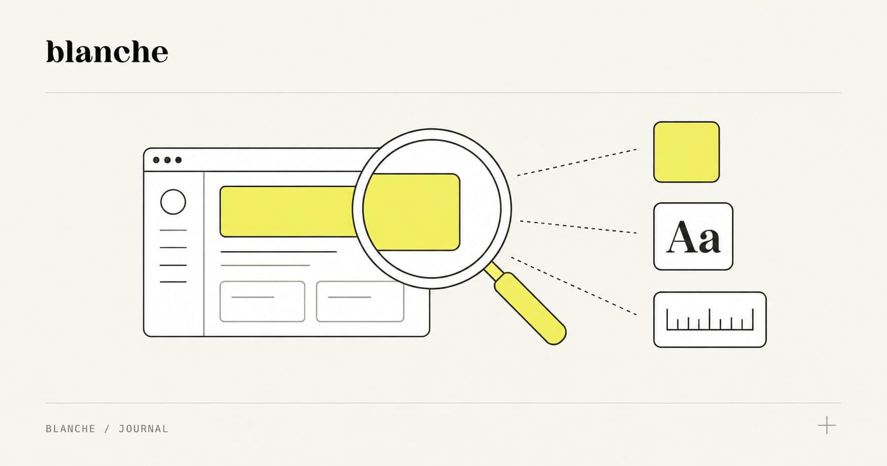 Extract design tokens from an existing UI